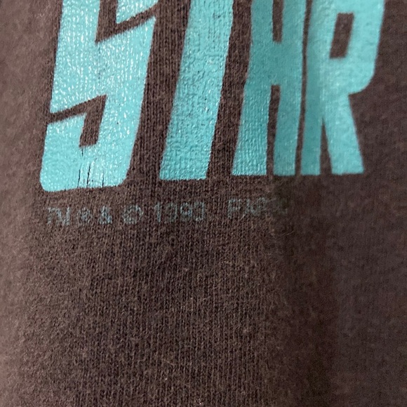 Vintage 93 Star Trek T - Picture 4 of 7